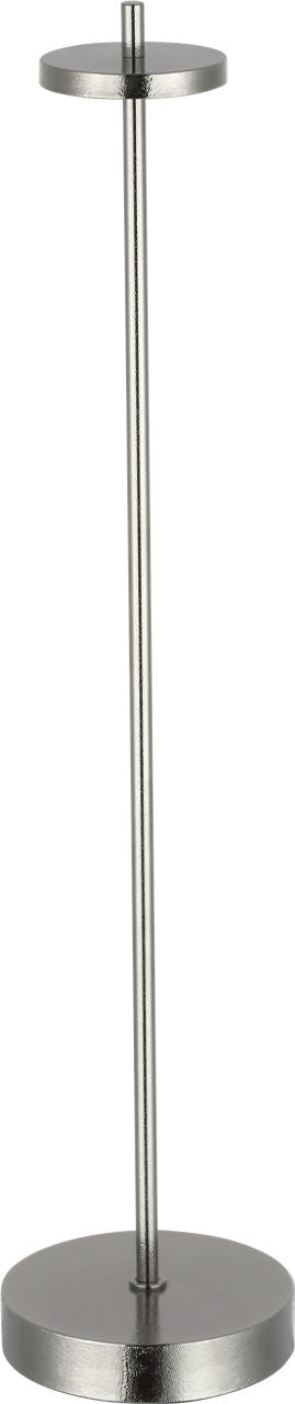 Sene 23" Rechargeable Table Lamp | Museum Nickel