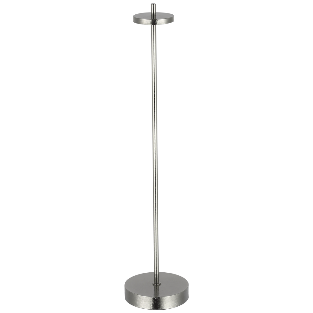 Sene 23" Rechargeable Table Lamp | Museum Nickel