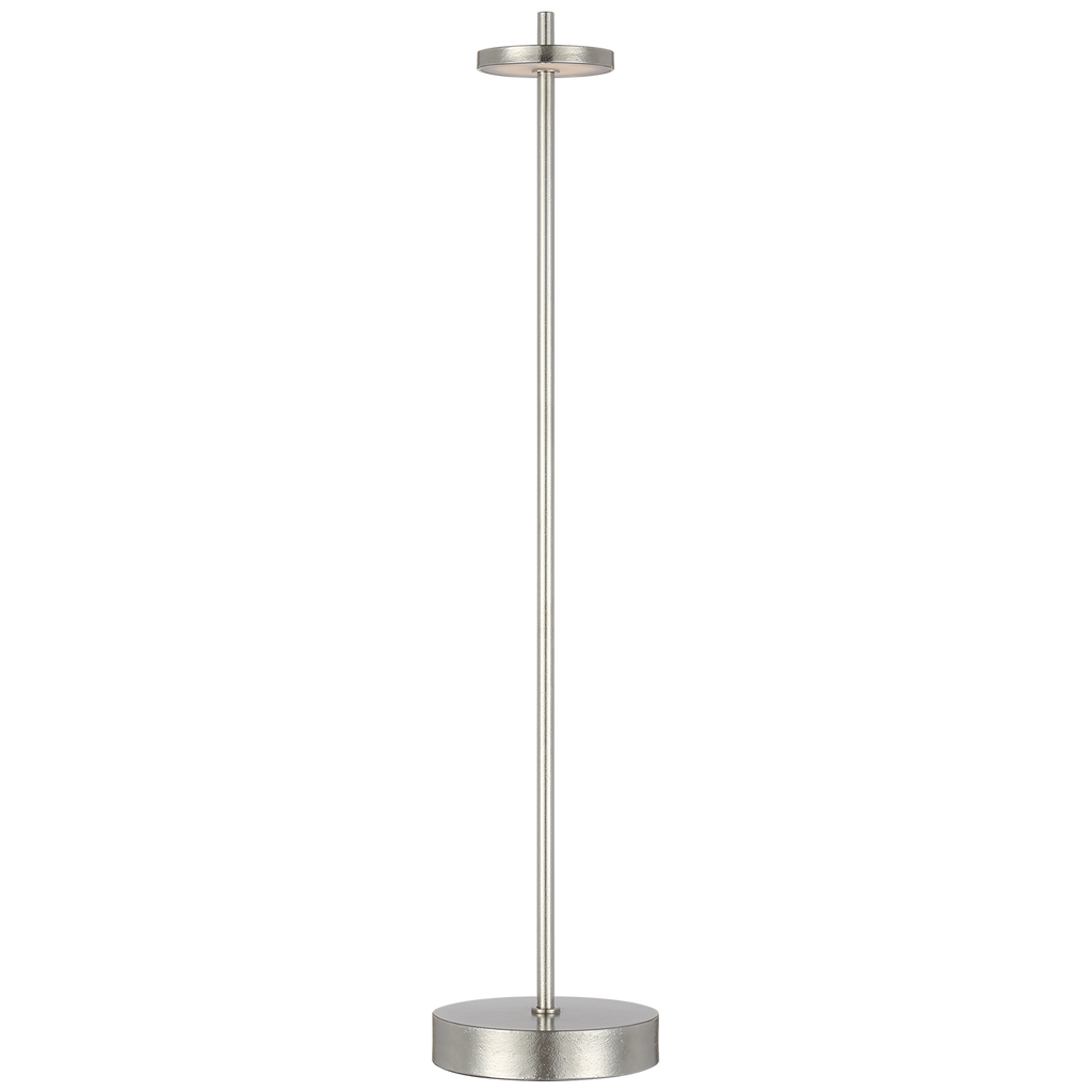 Sene 23" Rechargeable Table Lamp | Museum Nickel