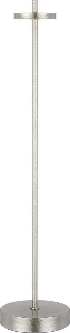 Sene 23" Rechargeable Table Lamp | Museum Nickel