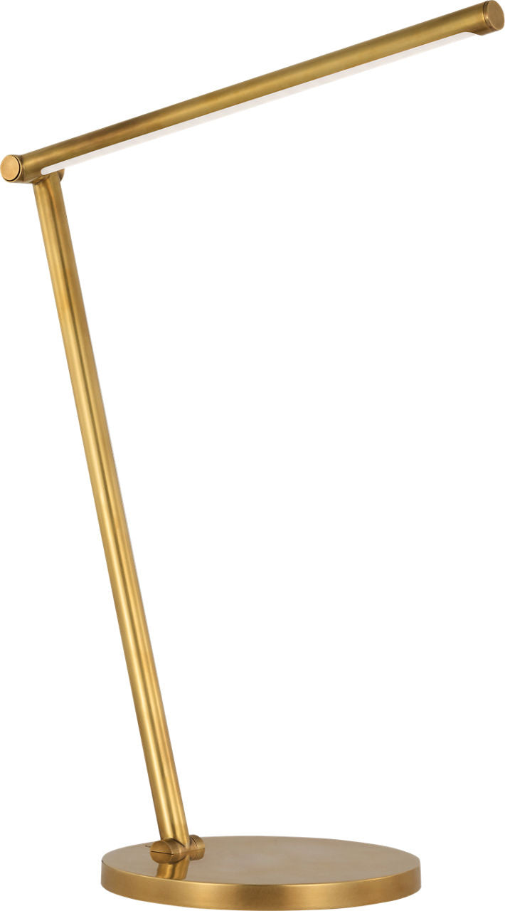 Cona Desk Lamp | Antique-Burnished Brass