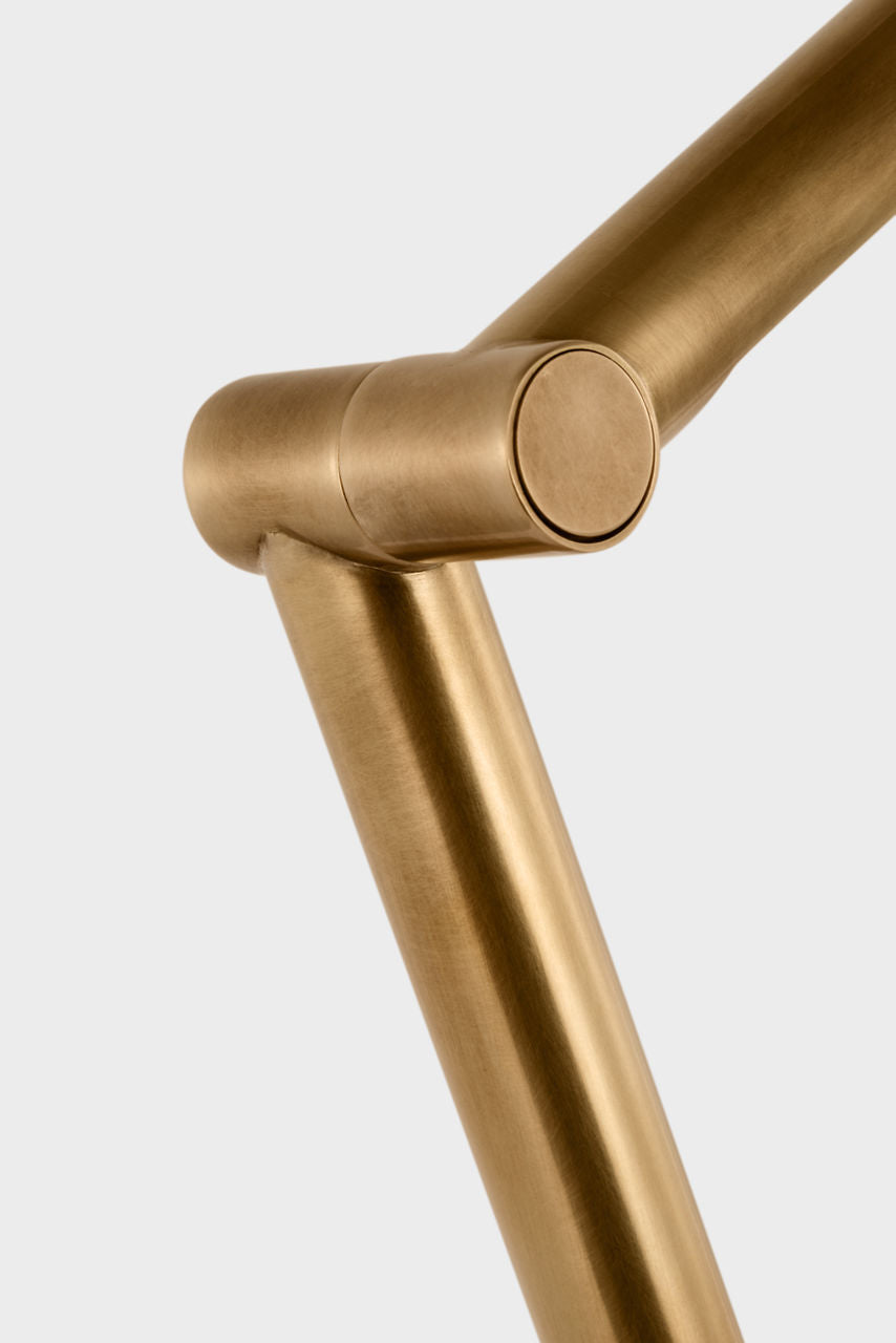 Cona Desk Lamp | Antique-Burnished Brass