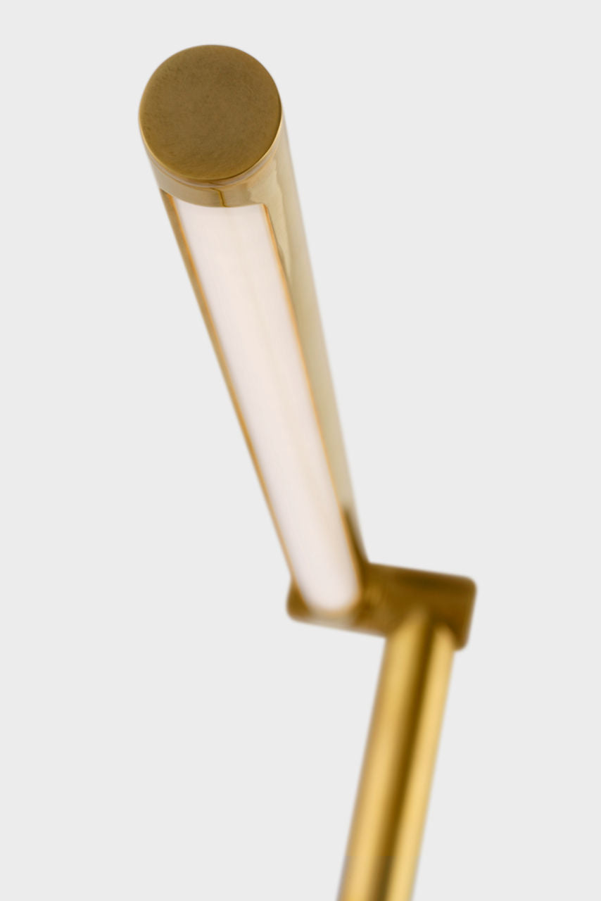 Cona Desk Lamp | Antique-Burnished Brass