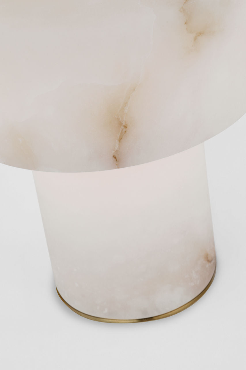 Una Rechargeable Accent Lamp | Alabaster