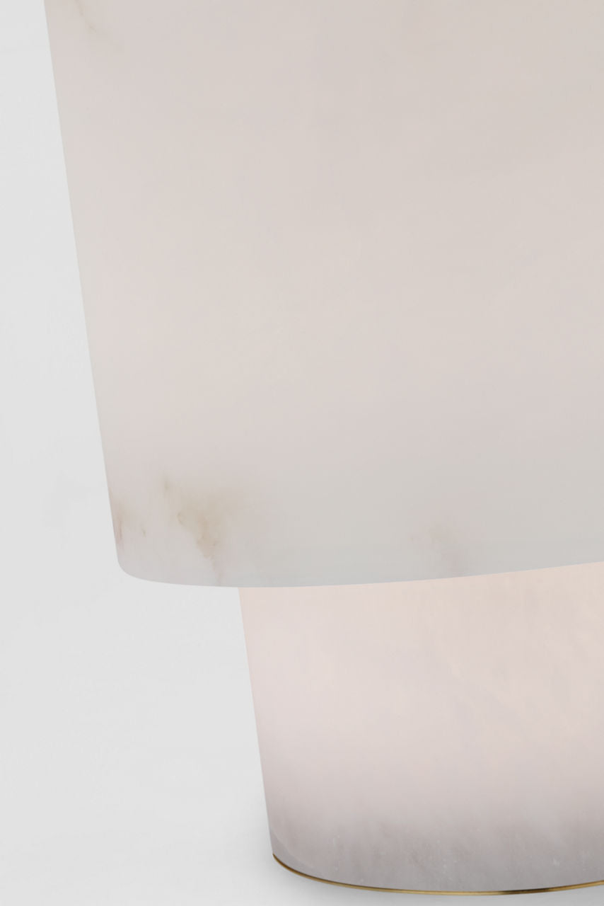 Una Small Table Lamp | Alabaster