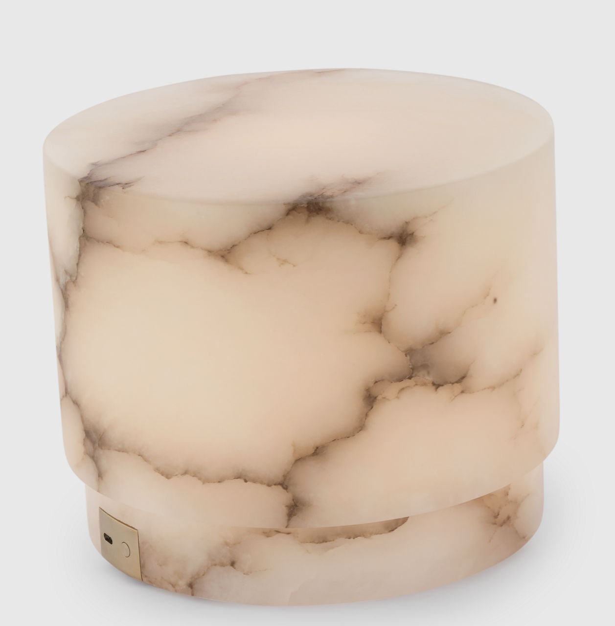 Tourne 8" Rechargeable Accent Lamp | Alabaster