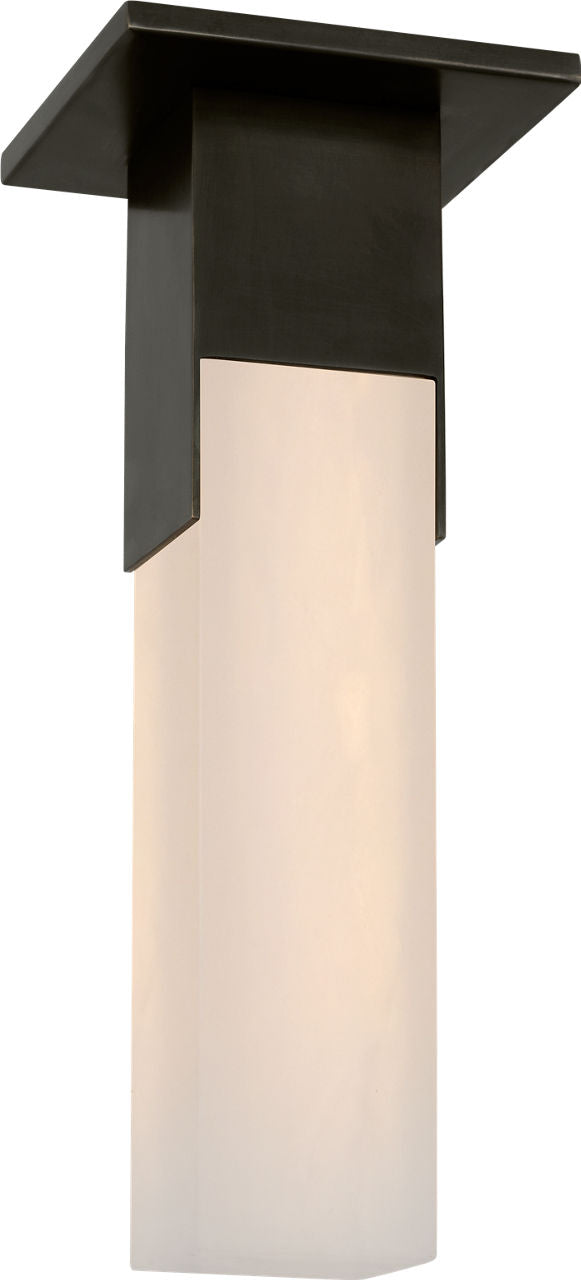 Covet Monopoint Flush Mount | Bronze | Alabaster