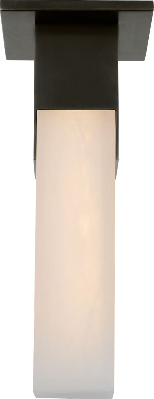 Covet Monopoint Flush Mount | Bronze | Alabaster