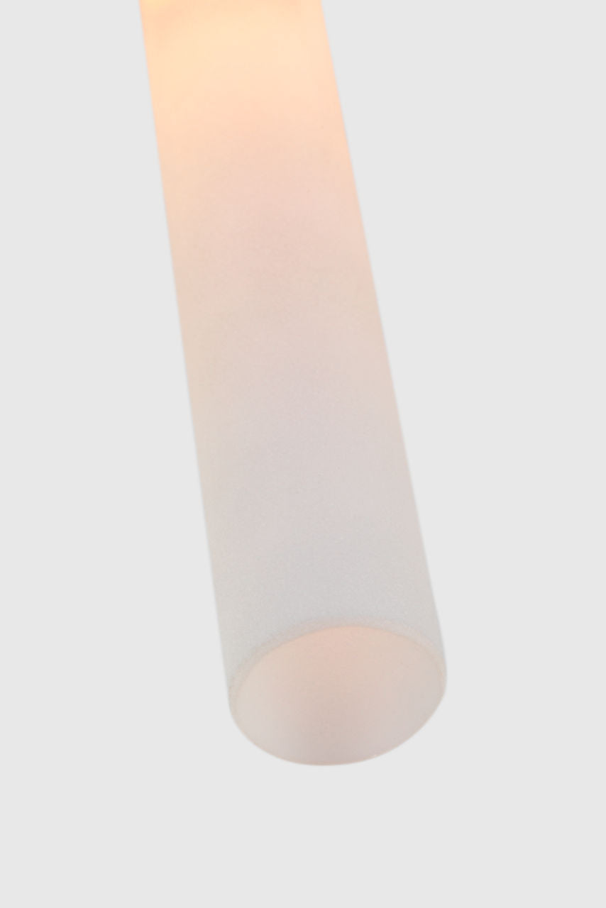 Rousseau Monopoint Flush Mount | Bronze | Etched Crystal