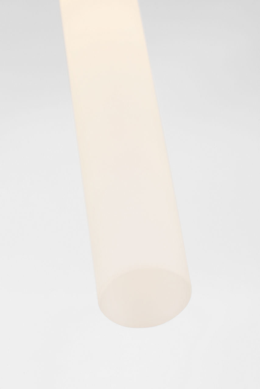 Rousseau Monopoint Flush Mount | Bronze | Etched Crystal