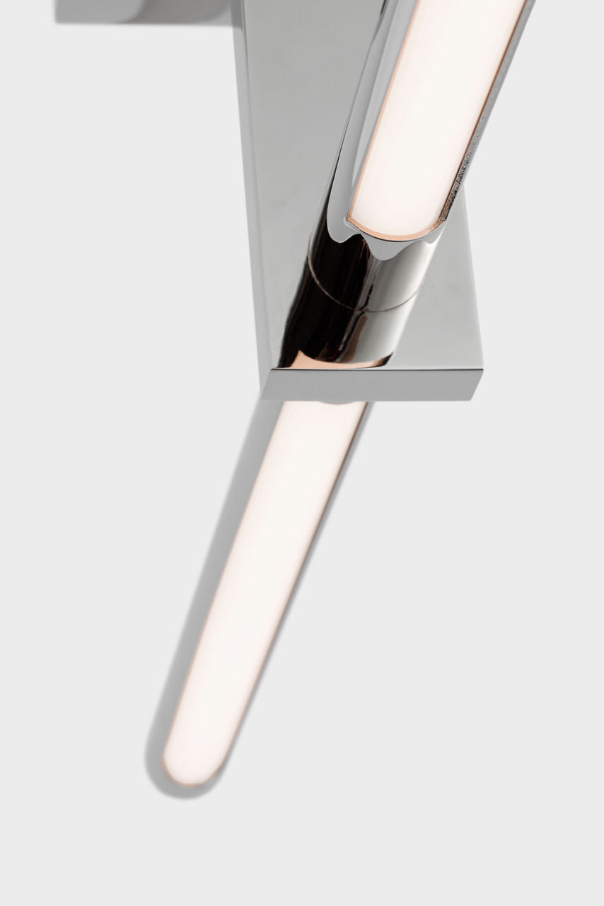 Axis 24" Linear Flush Mount | Polished Nickel