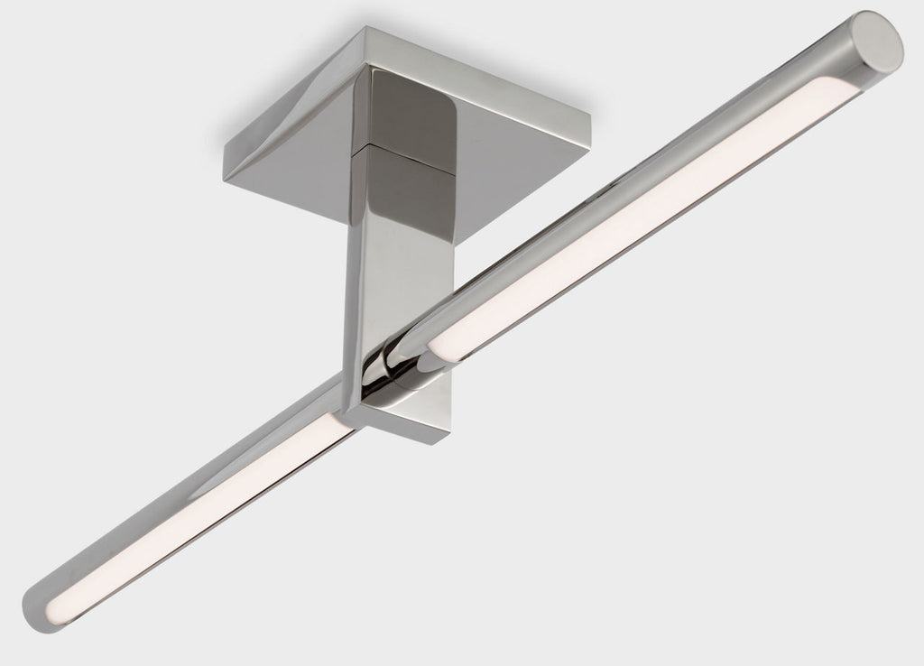 Axis 24" Linear Flush Mount | Polished Nickel