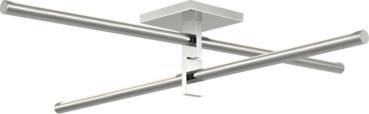 Axis 36" Flush Mount | Polished Nickel
