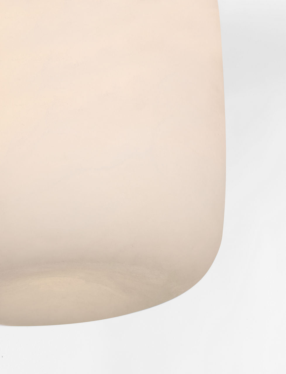 Formosa 5" Elongated Flush Mount | Alabaster and Antique-Burnished Brass