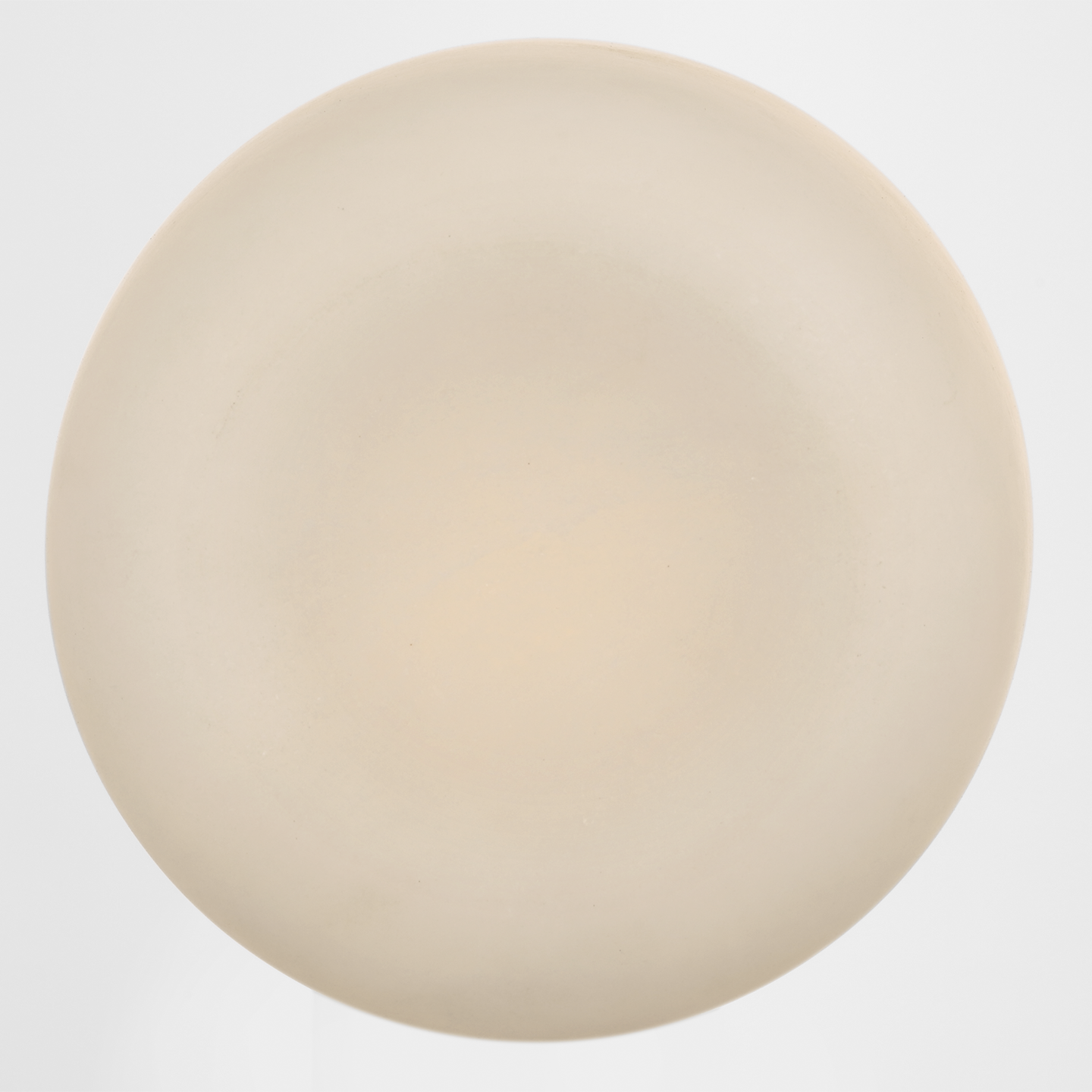 Formosa 5" Elongated Flush Mount | Alabaster and Polished Nickel