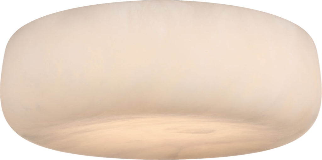 Formosa 17" Flush Mount | Alabaster and Bronze