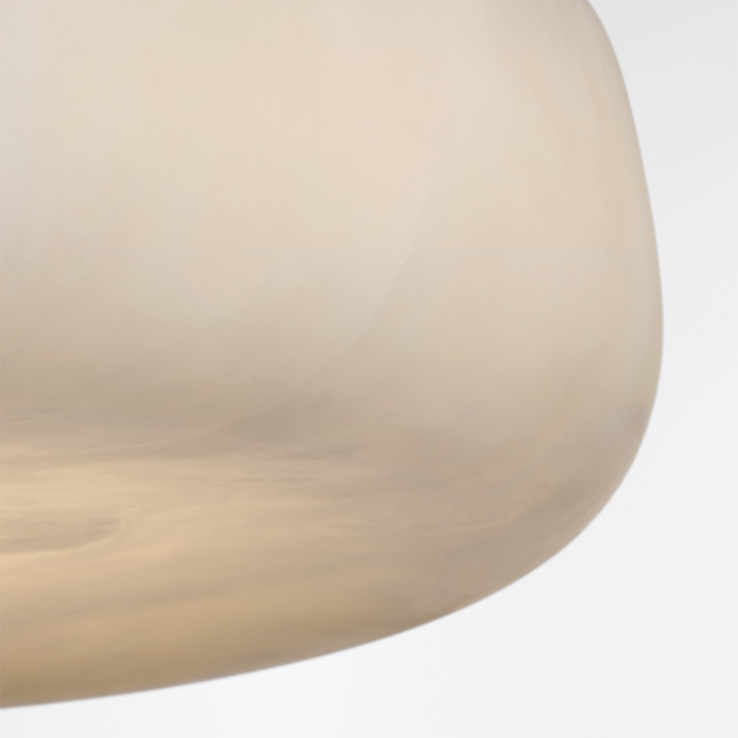 Formosa 17" Flush Mount | Alabaster and Polished Nickel