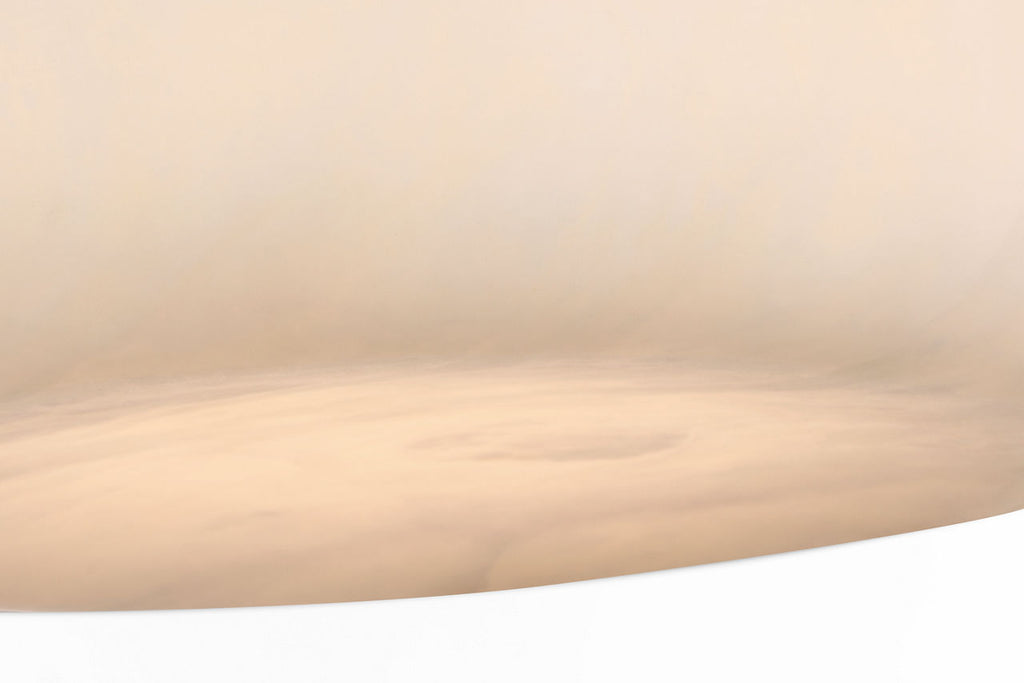 Formosa 22" Flush Mount | Alabaster and Antique-Burnished Brass