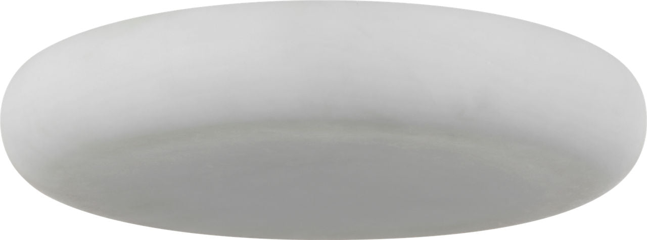 Formosa 22" Flush Mount | Alabaster and Bronze