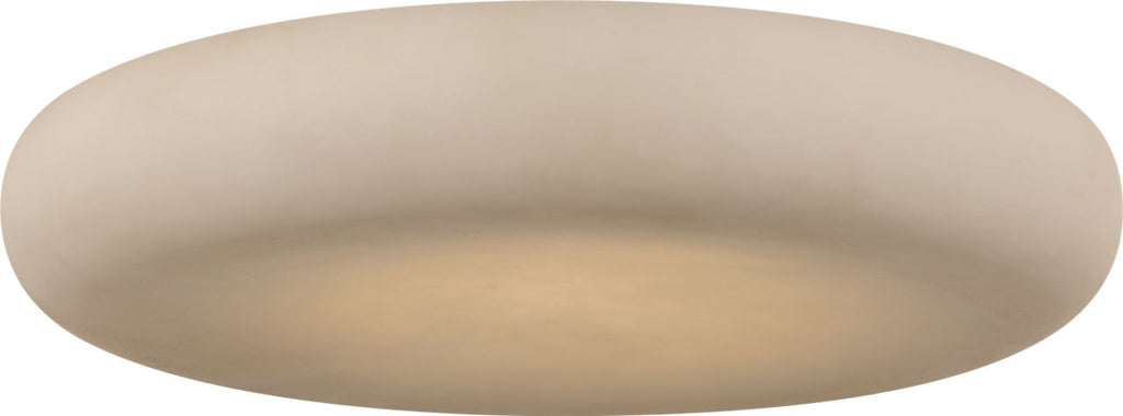 Formosa 22" Flush Mount | Alabaster and Bronze