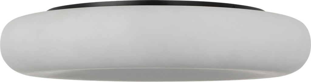 Formosa 22" Flush Mount | Alabaster and Bronze