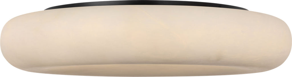 Formosa 22" Flush Mount | Alabaster and Bronze