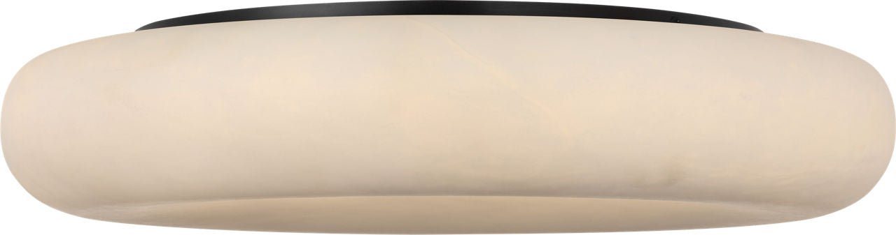 Formosa 22" Flush Mount | Alabaster and Bronze