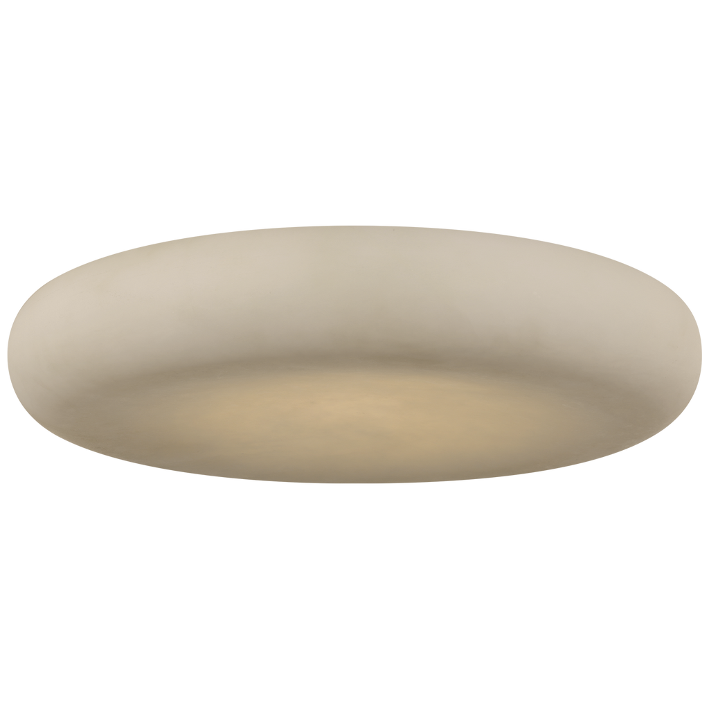 Formosa 22" Flush Mount | Alabaster and Polished Nickel