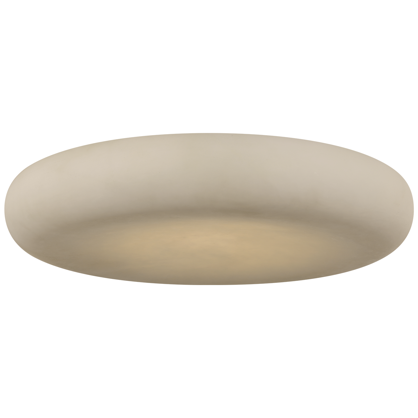 Formosa 22" Flush Mount | Alabaster and Polished Nickel