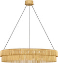 Differo 34" Layered Ring Chandelier | Gild