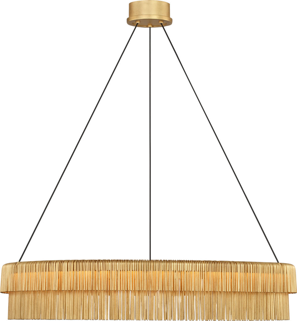 Differo 34" Layered Ring Chandelier | Gild