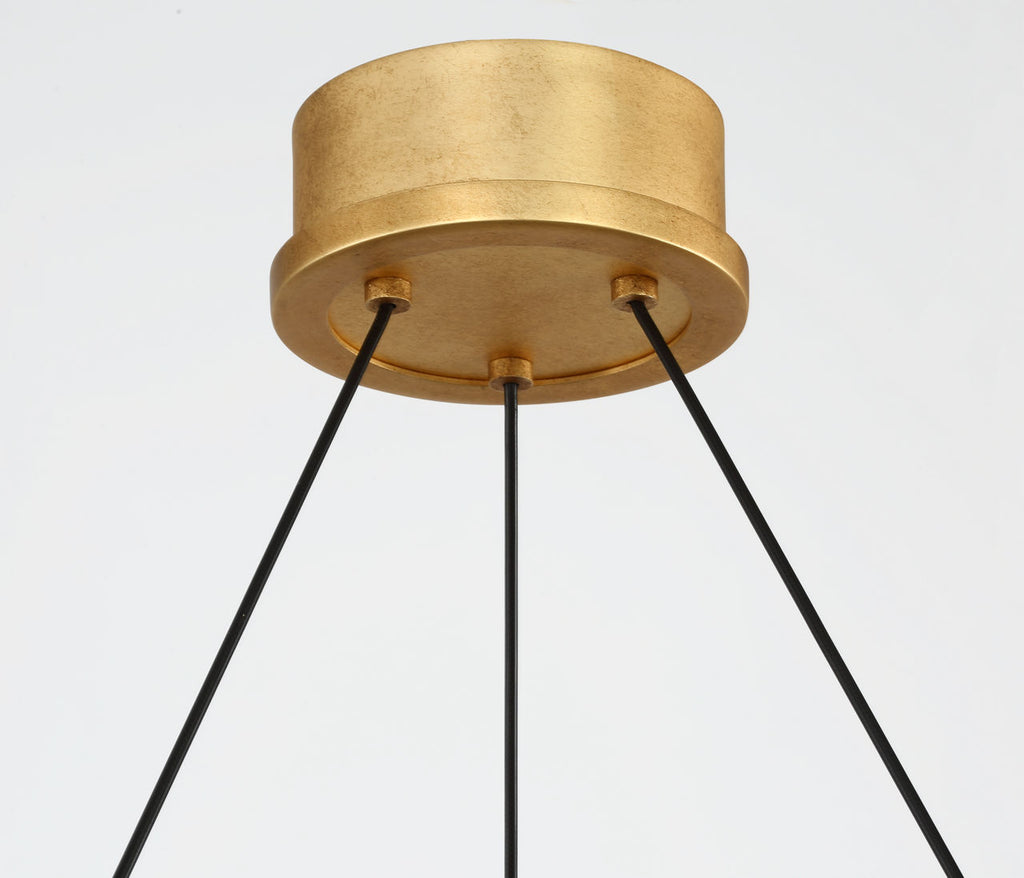 Differo 40" Layered Ring Chandelier | Gild