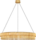 Differo 40" Layered Ring Chandelier | Gild