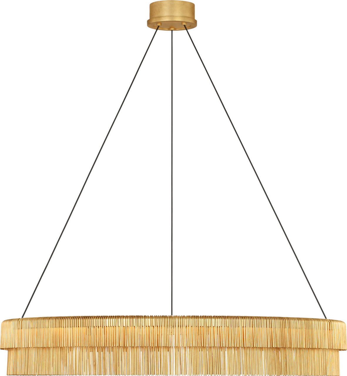 Differo 40" Layered Ring Chandelier | Gild