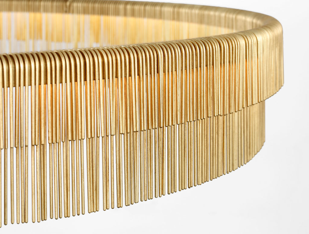 Differo 50" Layered Ring Chandelier | Gild