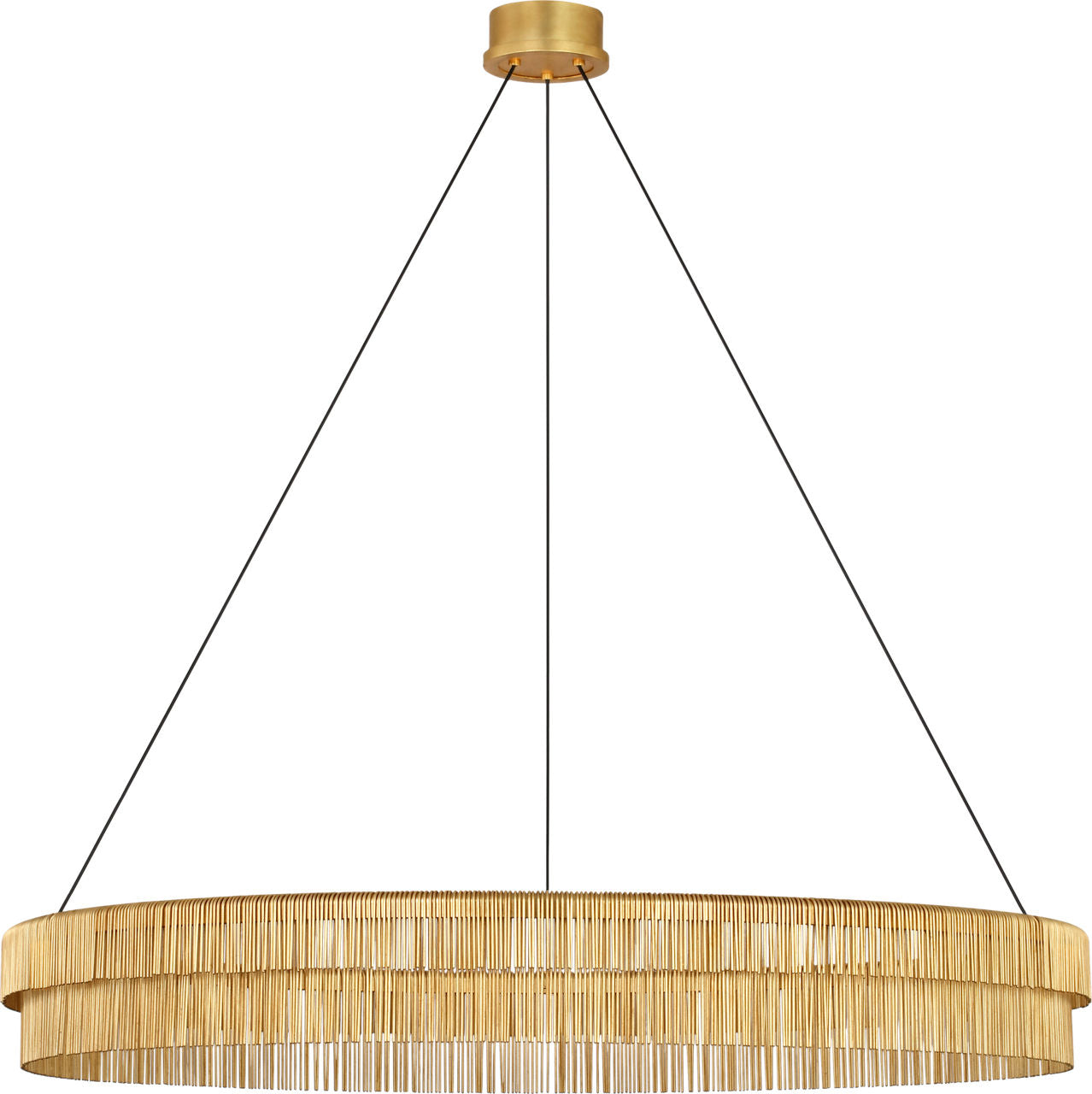 Differo 50" Layered Ring Chandelier | Gild
