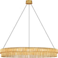 Differo 50" Layered Ring Chandelier | Gild