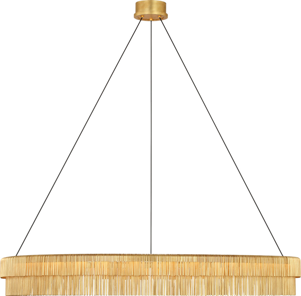 Differo 50" Layered Ring Chandelier | Gild