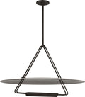 Teline 30" Round Chandelier | Matte Black