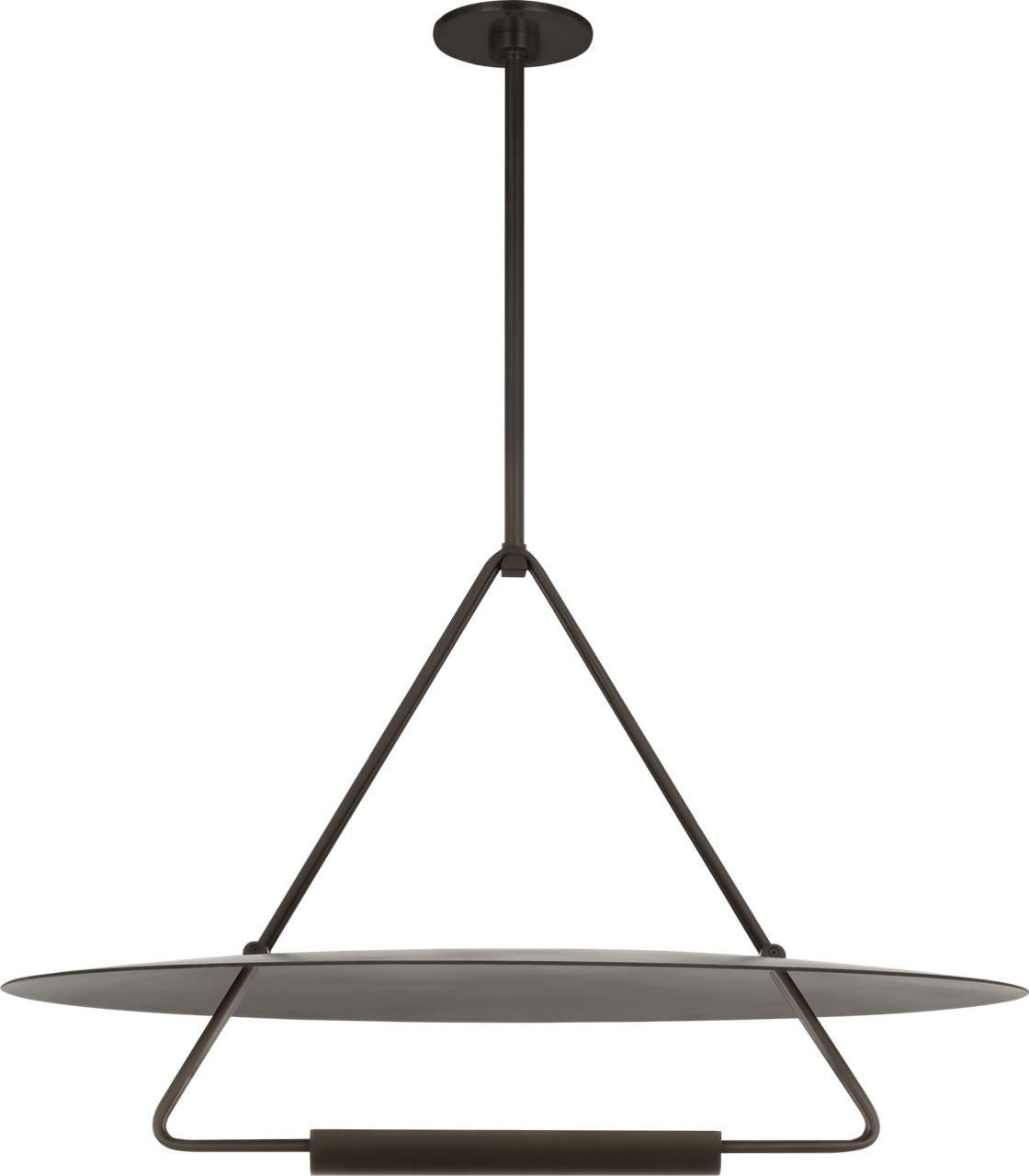 Teline 30" Round Chandelier | Matte Black