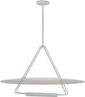Teline 30" Round Chandelier | Matte White