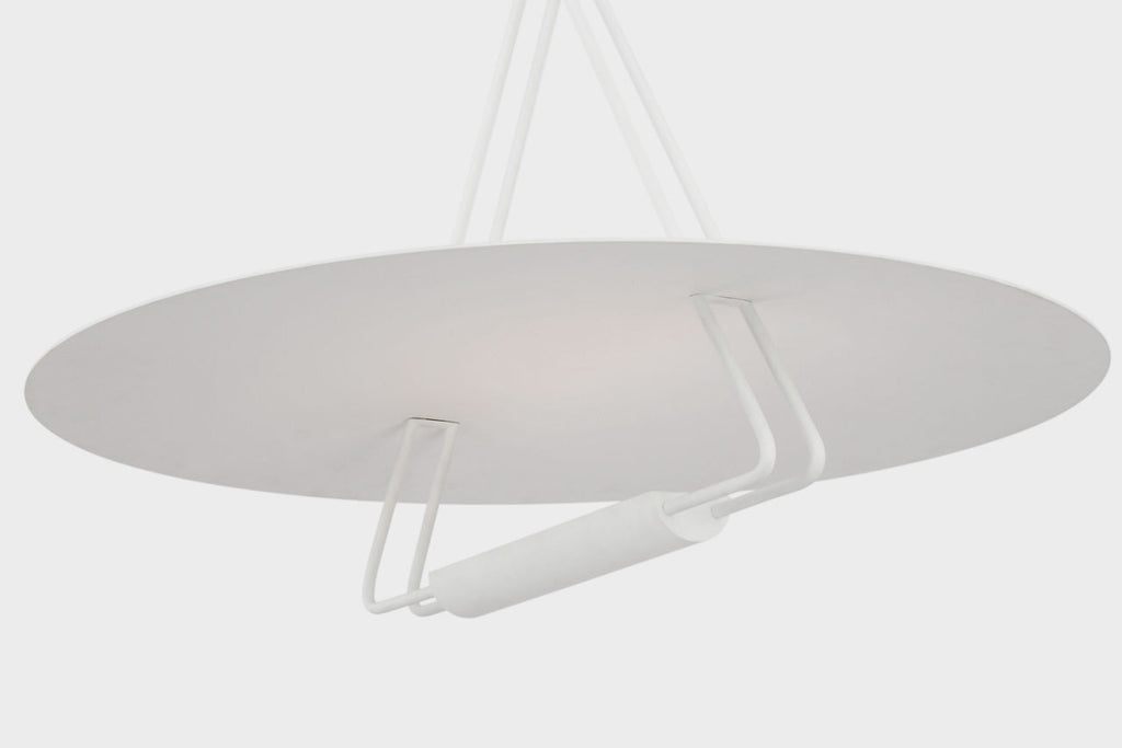 Teline 30" Round Chandelier | Matte White