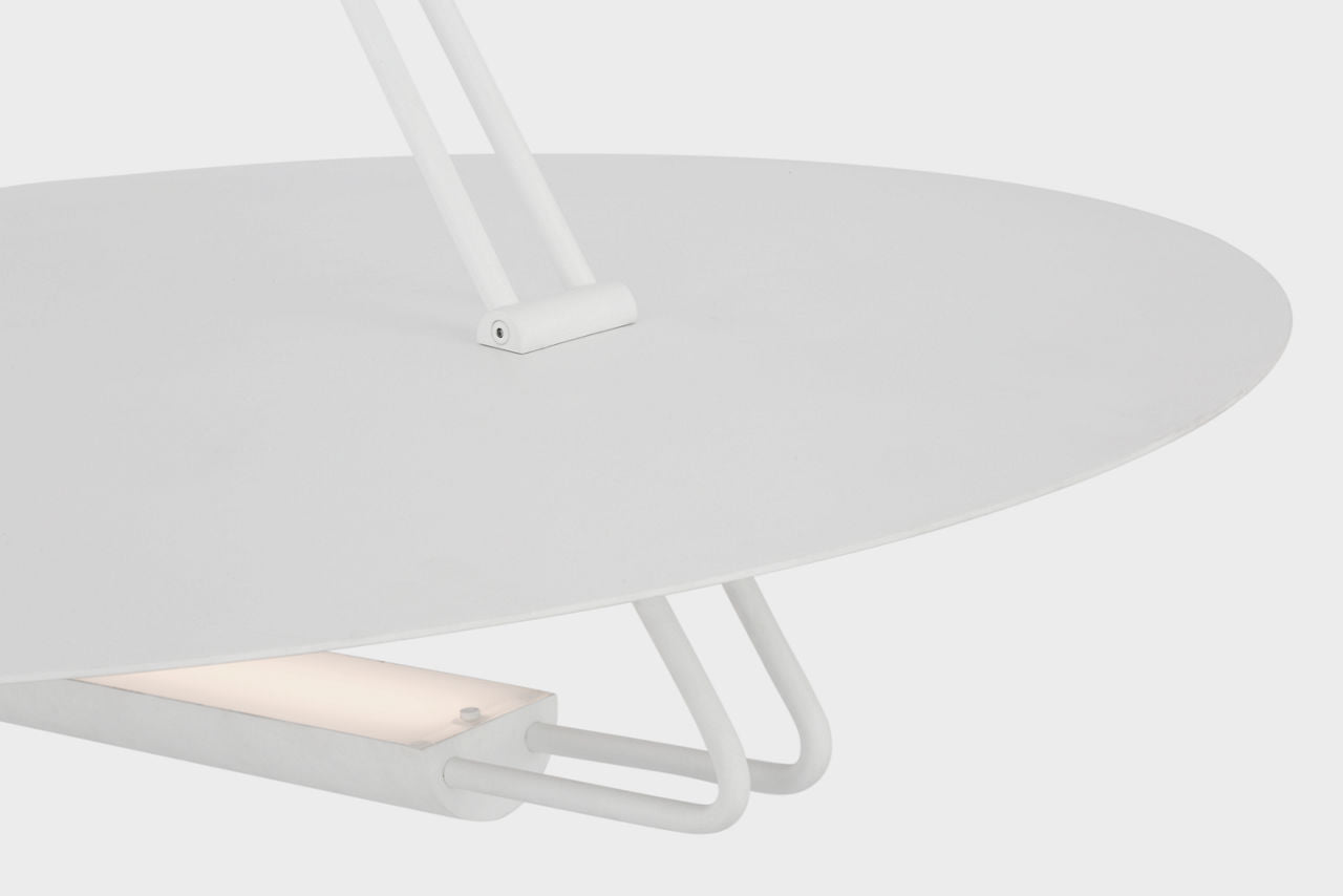 Teline 30" Round Chandelier | Matte White