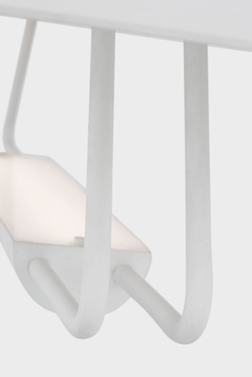 Teline 30" Round Chandelier | Matte White