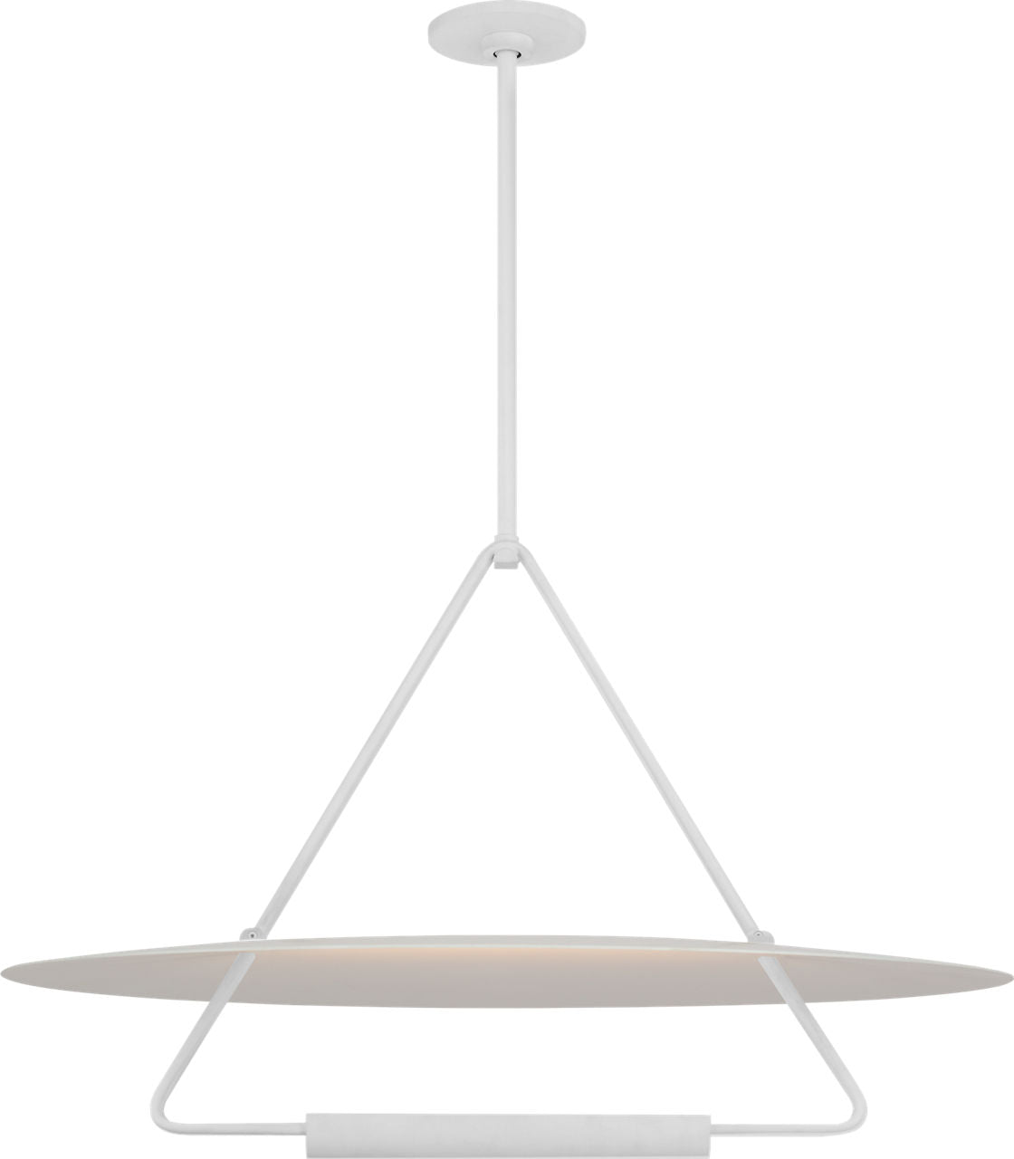 Teline 30" Round Chandelier | Matte White
