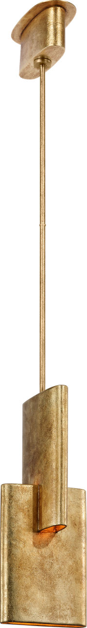 Lotura 8" Intersecting Pendant | Museum Gild