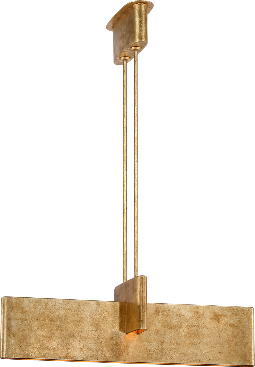 Lotura 36" Intersecting Linear Pendant | Museum Gild