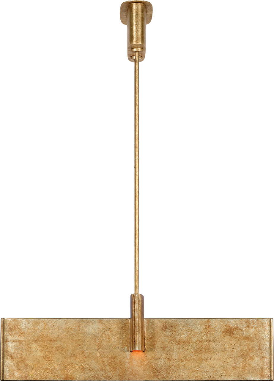 Lotura 36" Intersecting Linear Pendant | Museum Gild