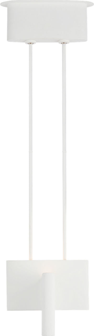 Lotura 36" Intersecting Linear Pendant | Museum White