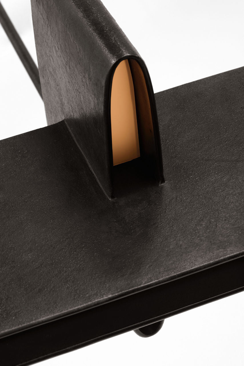 Lotura 48" Intersecting Linear Pendant | Museum Black